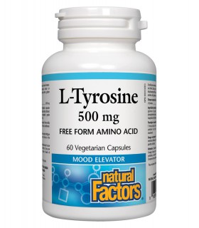 내츄럴 팩터스 L-타이로신(티로신) 500mg 60캡슐
