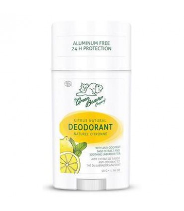 그린비버 시트러스 내추럴 데오드란트 스틱 50 G