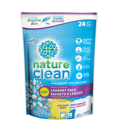 네이처클린 세탁세제 팩스 무향 24 Pacs/432 g