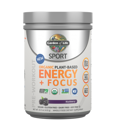 가든오브라이프 스포츠 오가닉 에너지+포커스 블랙베리맛 432g