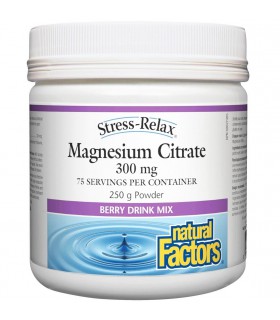 내츄럴 팩터스 마그네슘 시트레이트 300mg 베리맛 250g
