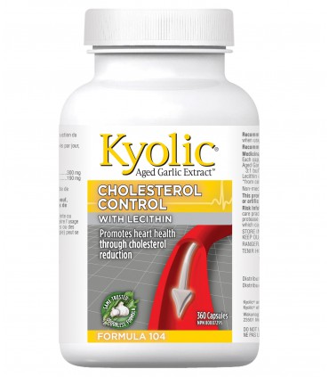 키올릭 숙성 마늘 추출 포뮬라 104 위드 레시틴 360캡슐