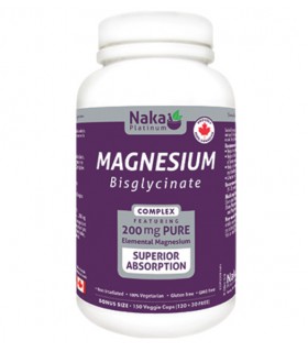 나카 플래티넘 마그네슘 비스글리시네이트 200mg 150베지캡슐