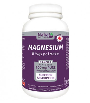 나카 플래티넘 마그네슘 비스글리시네이트 200mg 150베지캡슐