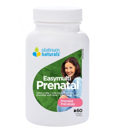 Platinum Naturals Easymulti Prenatal 임산부 수유부 종합 멀티비타민 임산부용 엽산 철분 필수영양소