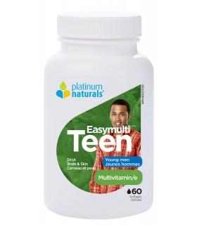 Platinum Naturals Easymulti Teen for young men 10대남자 멀티비타민 종합비타민 청소년 영양제