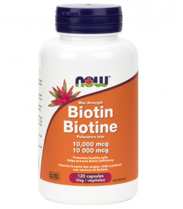 나우푸드 비오틴 10,000mcg 120베지캡슐,피부건강, 면역기능 증진