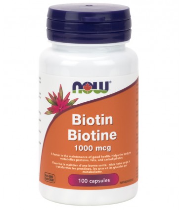 나우푸드 비오틴 1,000mcg 100베지캡슐,피부건강, 면역기능 증진