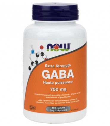 나우푸드 가바 엑스트라 스트렝스 750mg 100베지캡슐