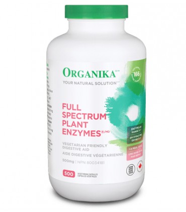 오가니카 풀 스펙트럼 플랜트 엔자임 500mg 500베지캡슐