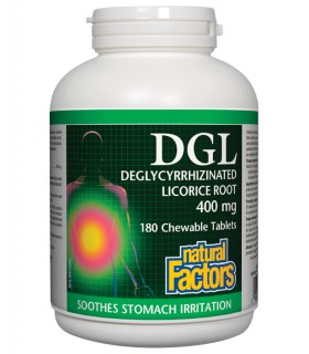 내츄럴 팩터스 DGL (위건강) 400mg 180츄어블