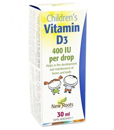뉴루츠 어린이/청소년용 액상비타민 D3 400IU 30ml