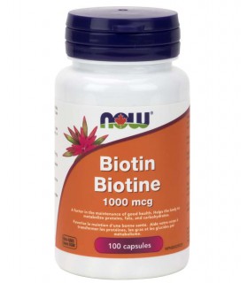 나우푸드 비오틴 1,000mcg 100베지캡슐, 피부건강, 면역기능 증진