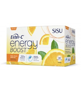 시수 이스터씨 에너지 부스트 1,000mg 비타민C 오렌지맛 30개입