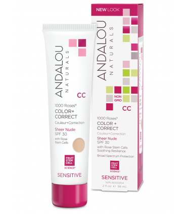 안달로우 고산장미 CC컬러코렉트 시어누드 SPF30 58ml