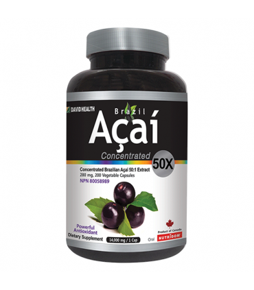 브라질 아사이베리 캡슐 50배 고농축 아사이 베리 세계 No.1 슈퍼푸드, 항산화제 항노화