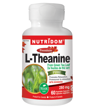 뉴트리돔 엘테아닌 250mg 60정 캐나다직발송