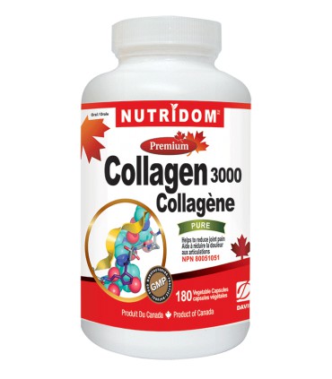 뉴트리돔 프리미엄 콜라겐 3000 콜라겐캡슐 먹는콜라겐 캐나다직발송