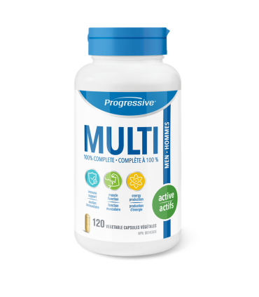 프로그레시브 멀티 액티브 맨(활동적인 남성용) 120베지캡슐