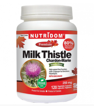 뉴트리돔 밀크시슬 추출 캡슐 120정 캐나다직발송