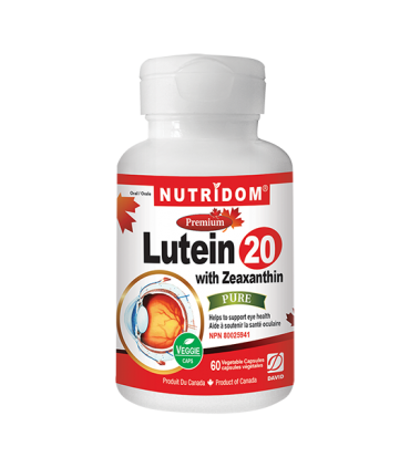 뉴트리돔 루테인 20 제아잔틴 22mg 60캡슐 눈 건강