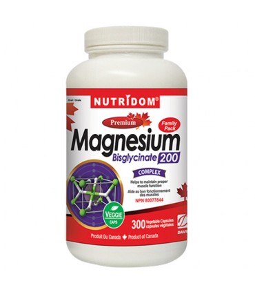 뉴트리돔 프리미엄 마그네슘 비스글리시네이트 200 캐나다직발송