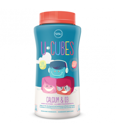 시수 U-큐브 칼슘 & 비타민 D3 키즈 120구미