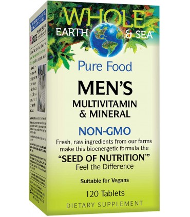 홀얼스엔씨 남성 멀티비타민 앤 미네랄 120 타블렛