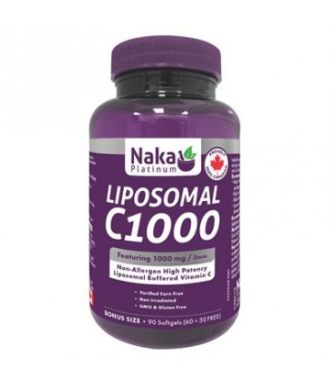 리포조말 비타민C 1000mg 90정 리포조말 리포솜 캐나다