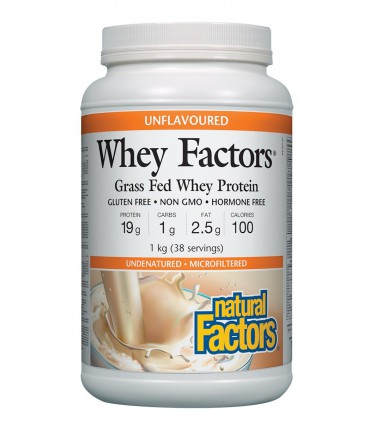 내츄럴 팩터스 훼이 프로틴(단백질) 파우더 1kg