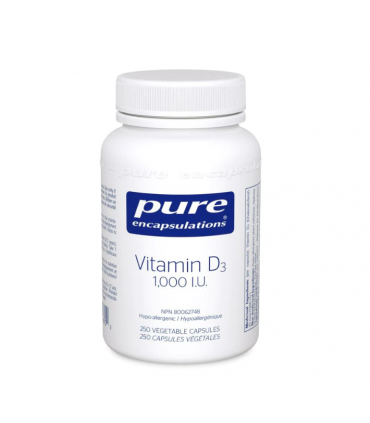 퓨어인캡슐레이션 비타민D3 1000IU 250베지캡슐