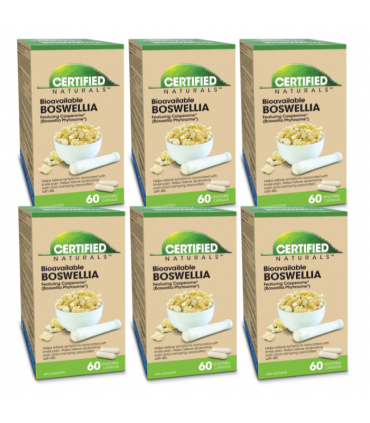 써티파이드 네추럴스 보스웰리아 60캡슐 6병