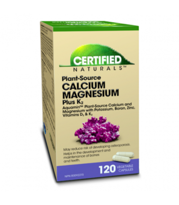 써티파이드 네추럴스 식물성 칼슘 마그네슘 K2 아쿠아민