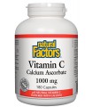 내츄럴 팩터스 비타민 C 아스코르브산칼슘 1000mg 180캡슐
