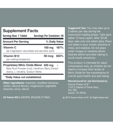 휴먼앤 NEO40 30타블렛 6팩 산화질소