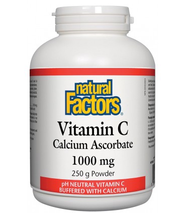 내츄럴 팩터스 비타민 C 아스코르브산칼슘 1000mg 파우더 250g