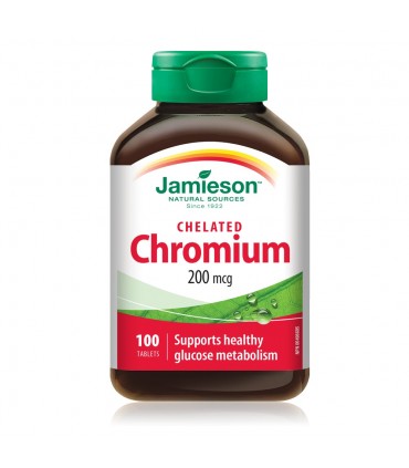 자미에슨 크롬 킬레이트 200mcg 100정 크롬영양제