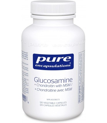 퓨어 인캡슐레이션 글루코사민 콘드로이친 MSM 식이유황 120캡슐
