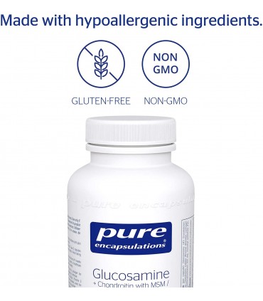 퓨어 인캡슐레이션 글루코사민 콘드로이친 MSM 식이유황 120캡슐