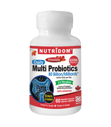 뉴트리돔 멀티 프로바이오틱스 800억유산균 14균주 60캡슐