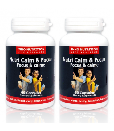 이노뉴트리션 뉴트리 캄 앤 포커스 60캡슐 2병묶음