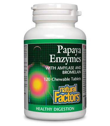 네추럴팩터스 파파야 발효 소화 효소 120정