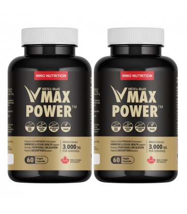 이노뉴트리션 브이맥스 파워 1600MG 60캡슐 2병 캐나다 내수용 정품