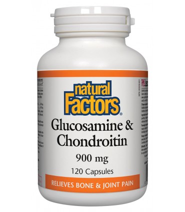 내츄럴 팩터스 글루코사민 & 콘드로이친 설페이트 900mg 120캡슐