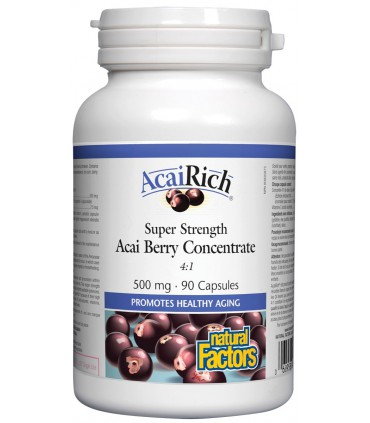 내츄럴 팩터스 아사이리치 농축 아사이베리, 아사이 베리 세계 No.1 슈퍼푸드, 항산화제 항노화