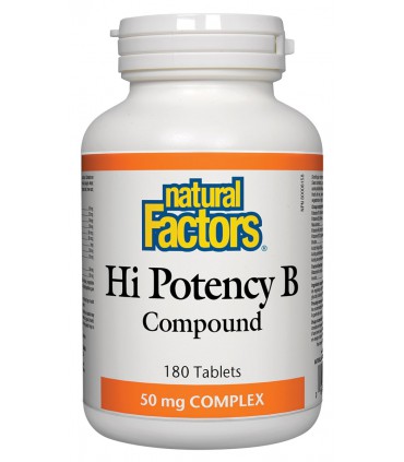 내츄럴 팩터스 하이 포텐시B 복합체 180정