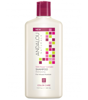 안달로우 천송이 로즈 콤플렉스 컬러 케어 샴푸 340 mL