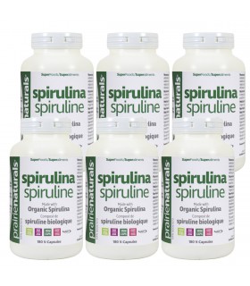 프레리 내츄럴스 유기농 스피루리나(ORGANIC SPIRULINA) 180 Capsules 6병도매가