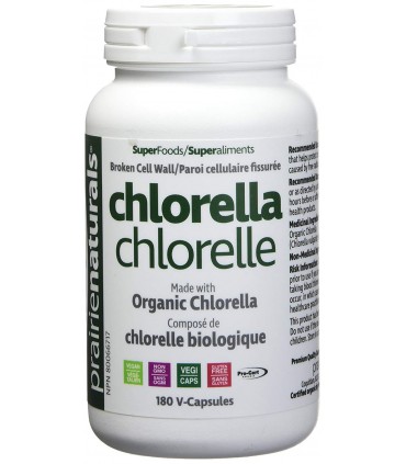 프레리 내츄럴스 CHLORELLA(유기농 클로렐라) 500mg 180캡슐