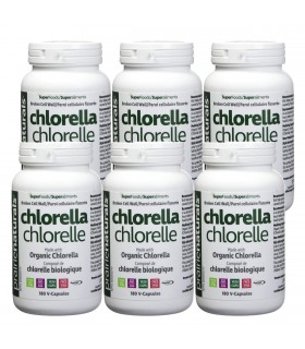 프레리 내츄럴스 CHLORELLA(유기농 클로렐라) 500mg 180캡슐 6병 도매가